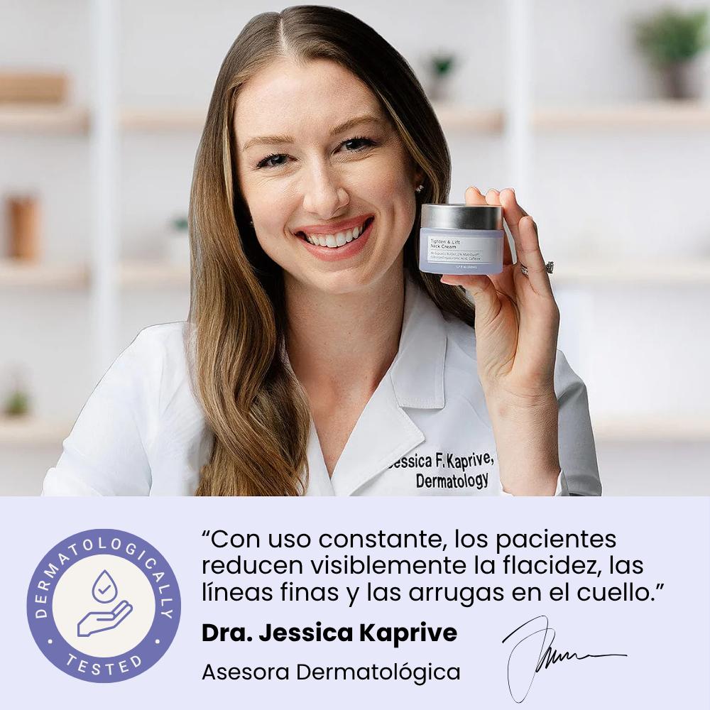 NATUFIX® - CREMA REAFIRMANTE Y TONIFICANTE PARA EL CUELLO