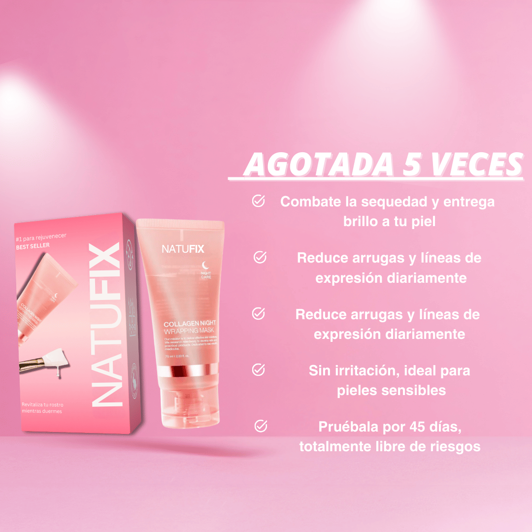 NATUFIX® - MASCARILLA COLAGENO + REGALO ESPECIAL