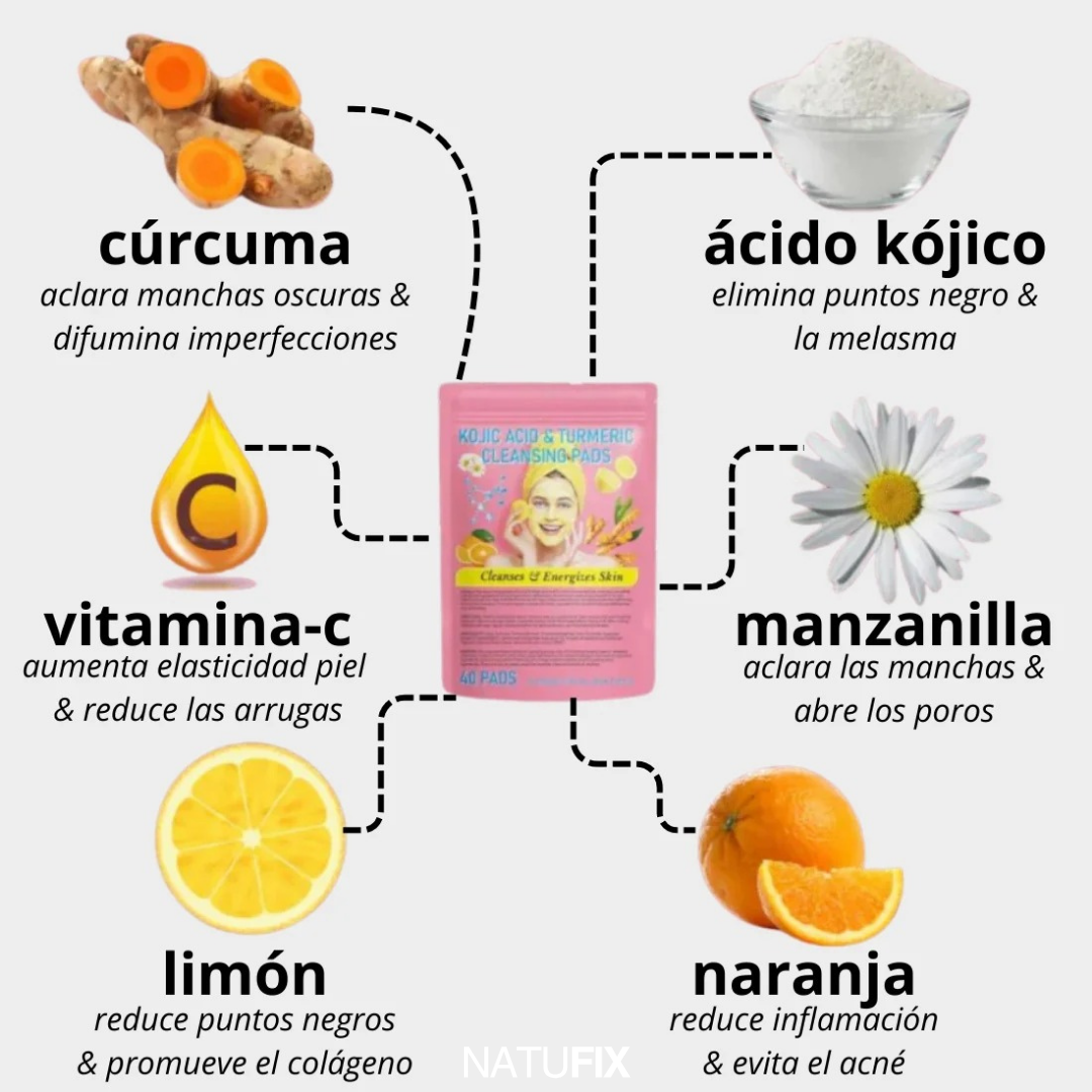 ALMOHADILLAS NATUFIX® - HIDRATA, ILUMINA, CALMA