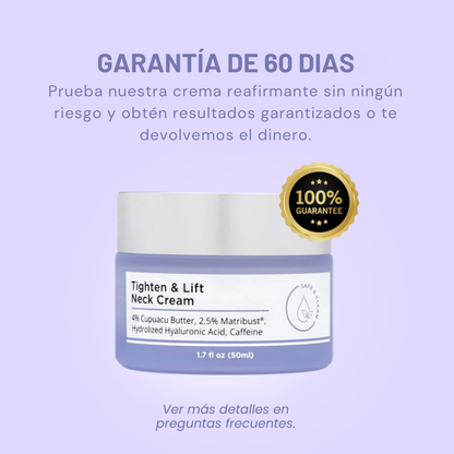 NATUFIX® - CREMA REAFIRMANTE Y TONIFICANTE PARA EL CUELLO